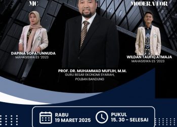 HIMA_NIES Institut Nida El Adabi Sukses Gelar Webinar Ekonomi Syariah, Hadirkan Guru Besar dari Polban Bandung