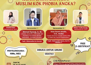 Webinar Nasional “Islam & Matematika: Muslim Kok Phobia Angka?”